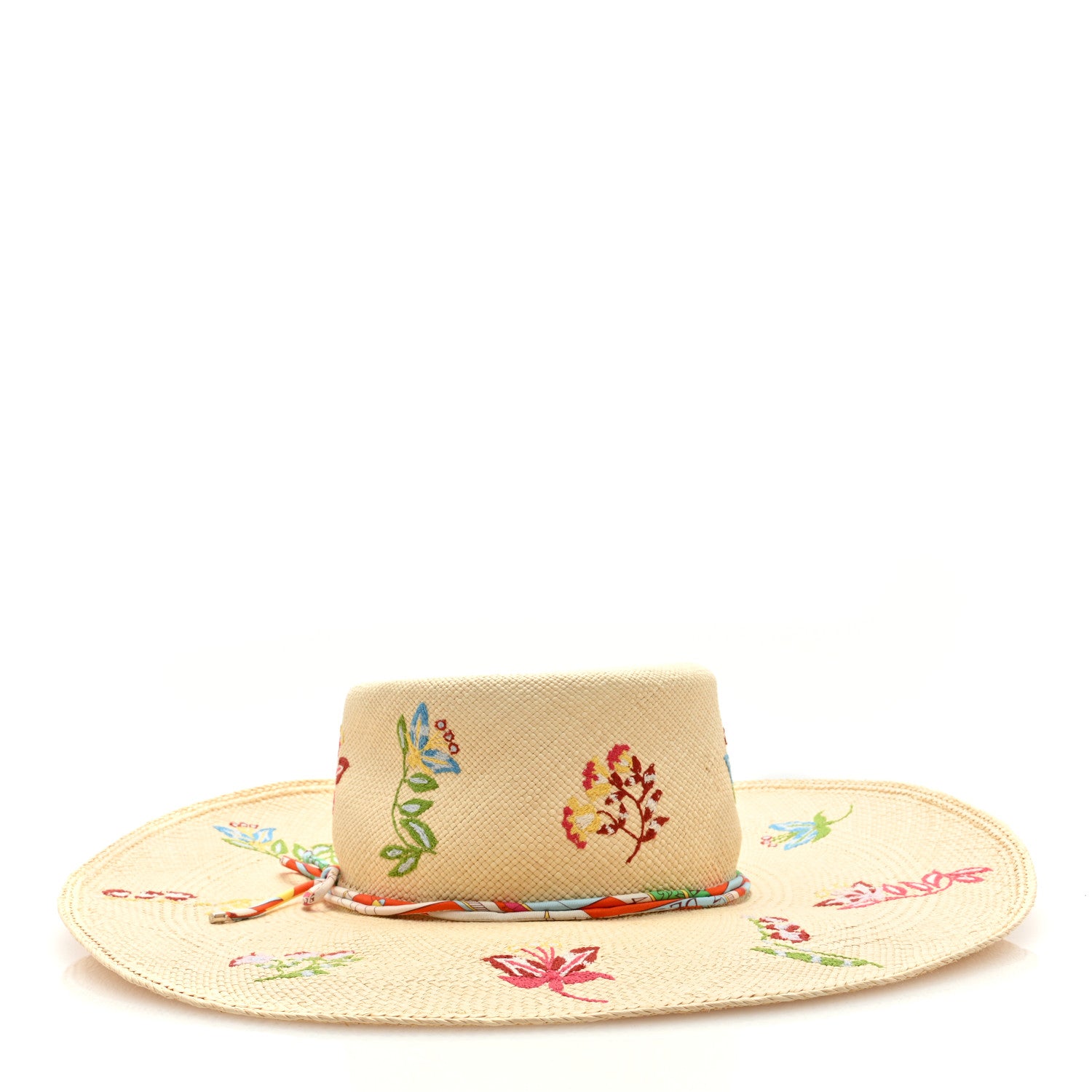 Hermes Straw Englantine Hat 59 Naturel 5 of 7