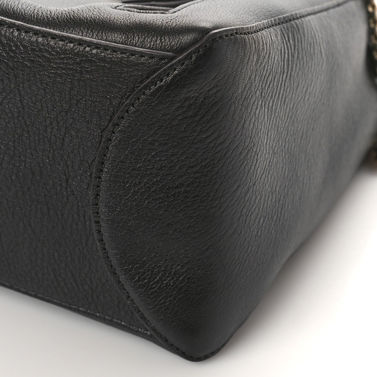 Chloe Calfskin Small Faye Day Shoulder Bag Black 9 of 10