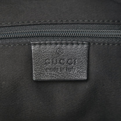 Gucci Monogram New Ladies Web Tote Black 6 of 10