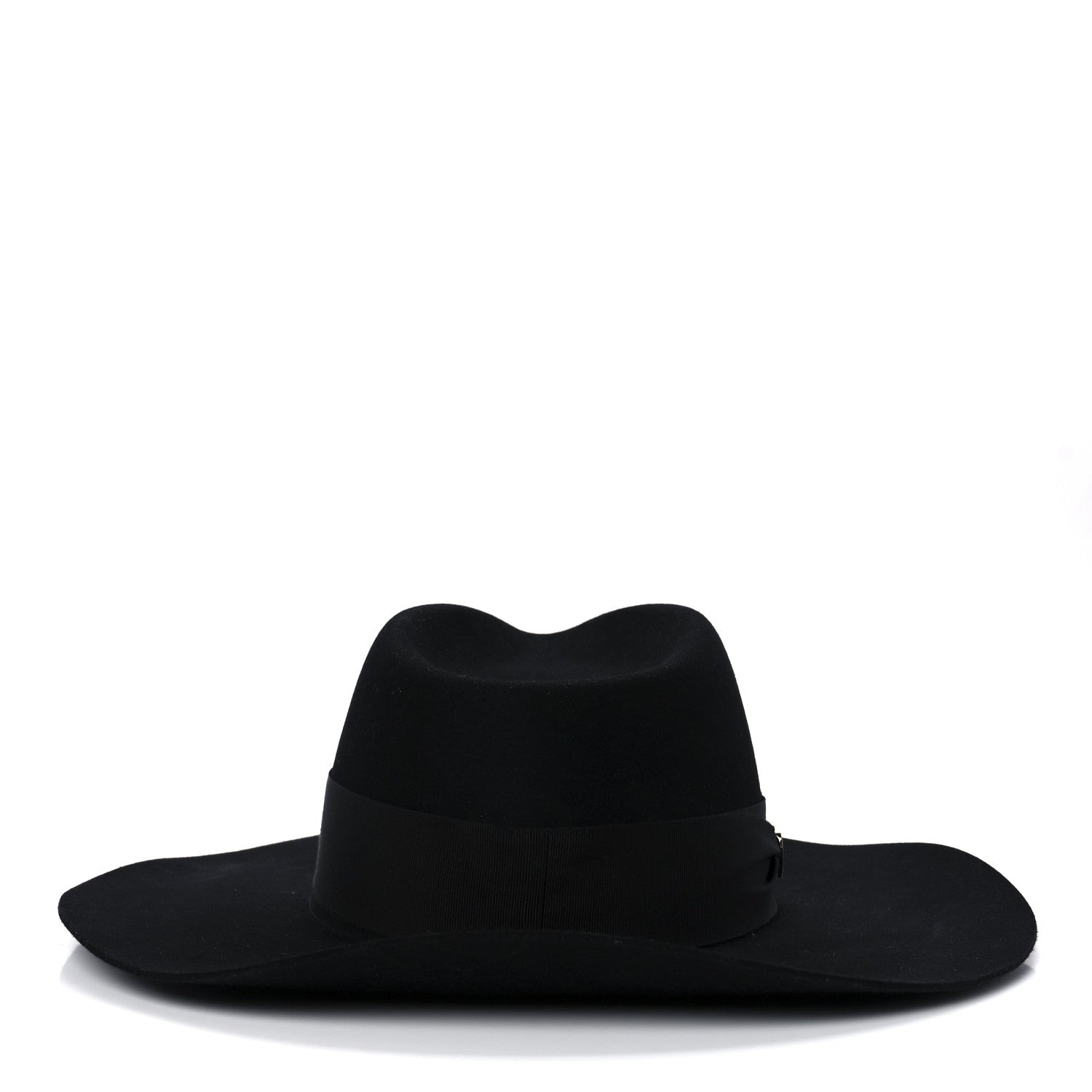 Hermes Rabbit Felt Faubourg Love Hat 57 Black 9 of 13