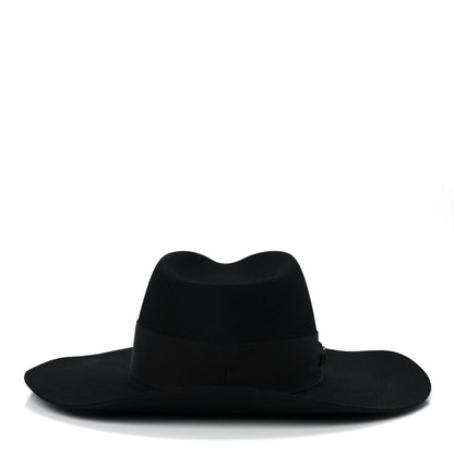 Hermes Rabbit Felt Faubourg Love Hat 57 Black 9 of 13