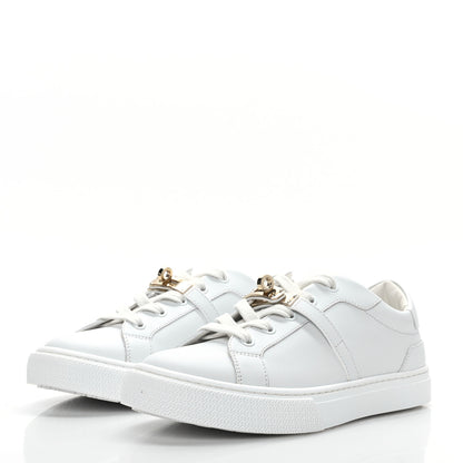Hermes Calfskin Day Sneakers 37.5 White 3 of 8