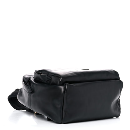 Versace Calfskin Palazzo Medusa Backpack Black 3 of 10