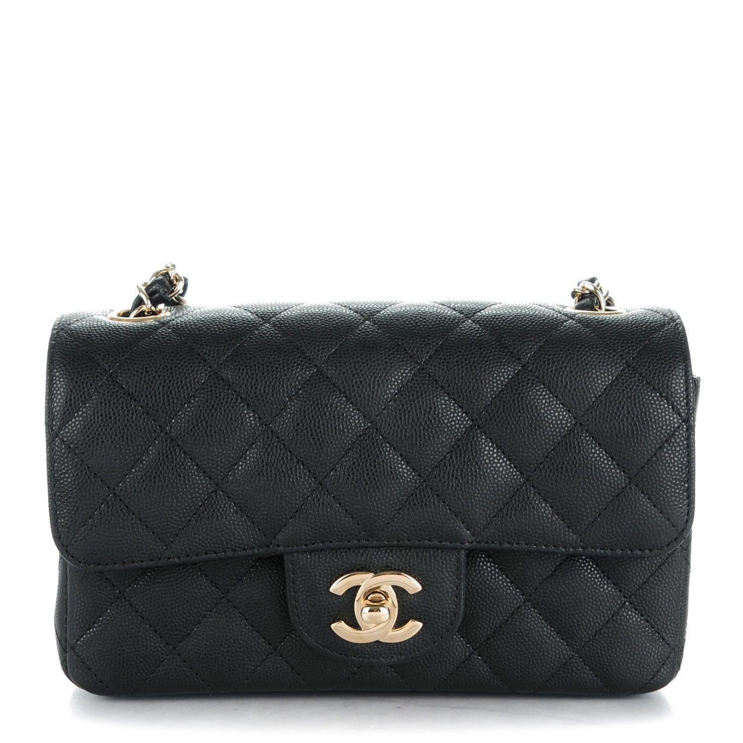 Chanel Caviar Quilted Mini Rectangular Flap Black 1 of 7