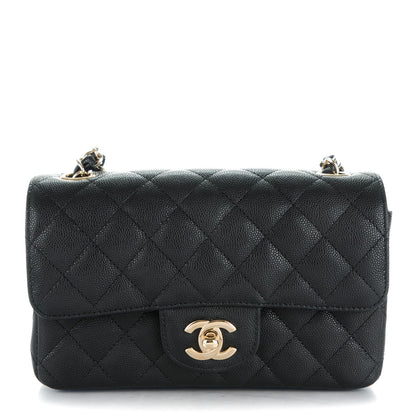 Chanel Caviar Quilted Mini Rectangular Flap Black 1 of 7