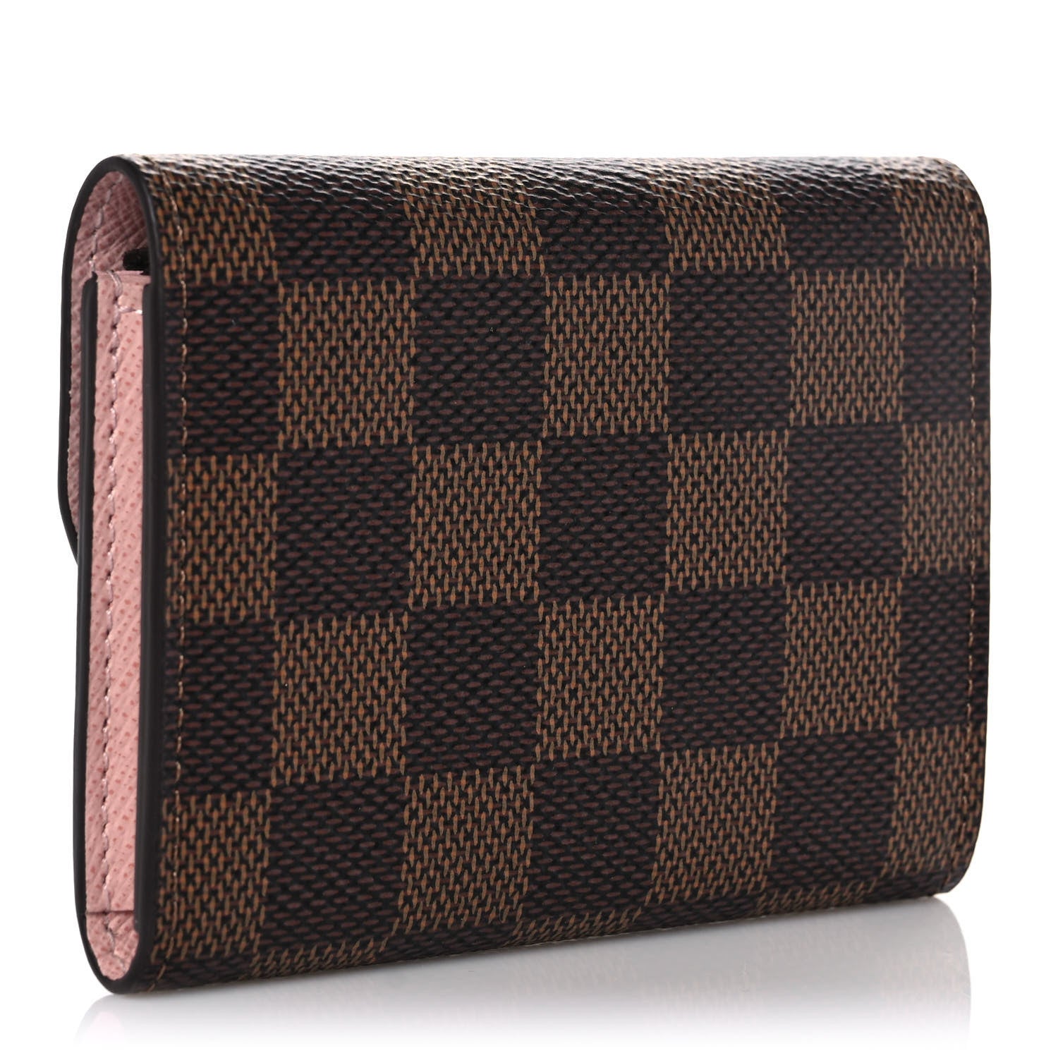 Louis Vuitton Damier Ebene Rosalie Coin Purse Rose Ballerine 3 of 10
