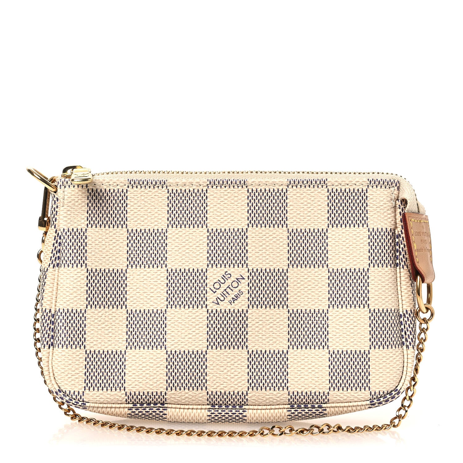 Louis Vuitton Damier Azur Mini Pochette Accessories 1 of 10