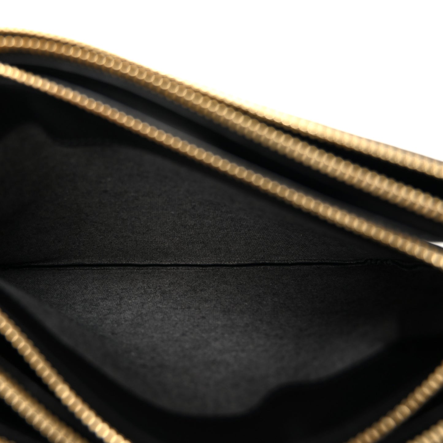 Lambskin Large Trio Crossbody Bag Black