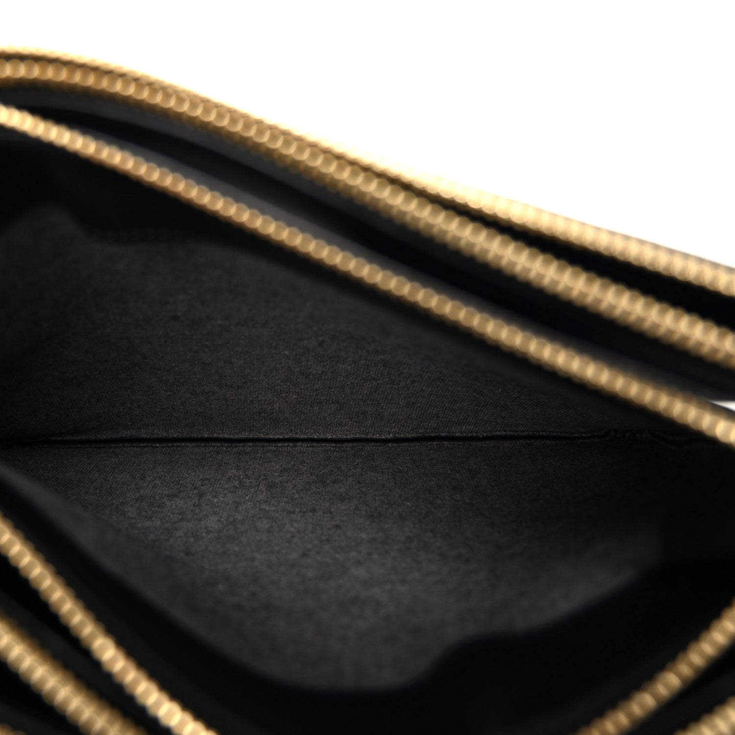 Celine Lambskin Large Trio Crossbody Bag Black 6 of 12