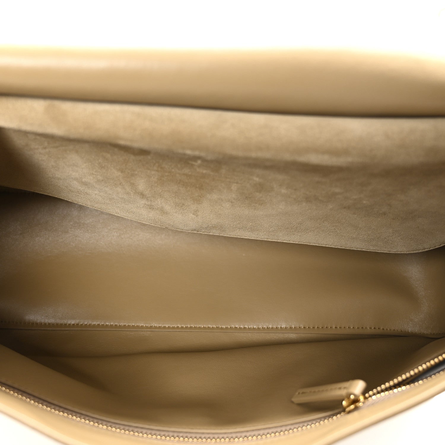 Chanel Suede Calfskin Small Souplissimo Maxi Flap Dark Beige 4 of 10
