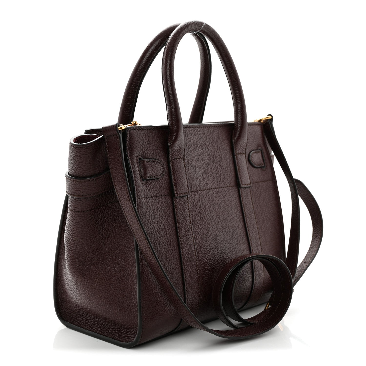 Mulberry Small Classic Grain Mini Zipped Bayswater Oxblood 3 of 10