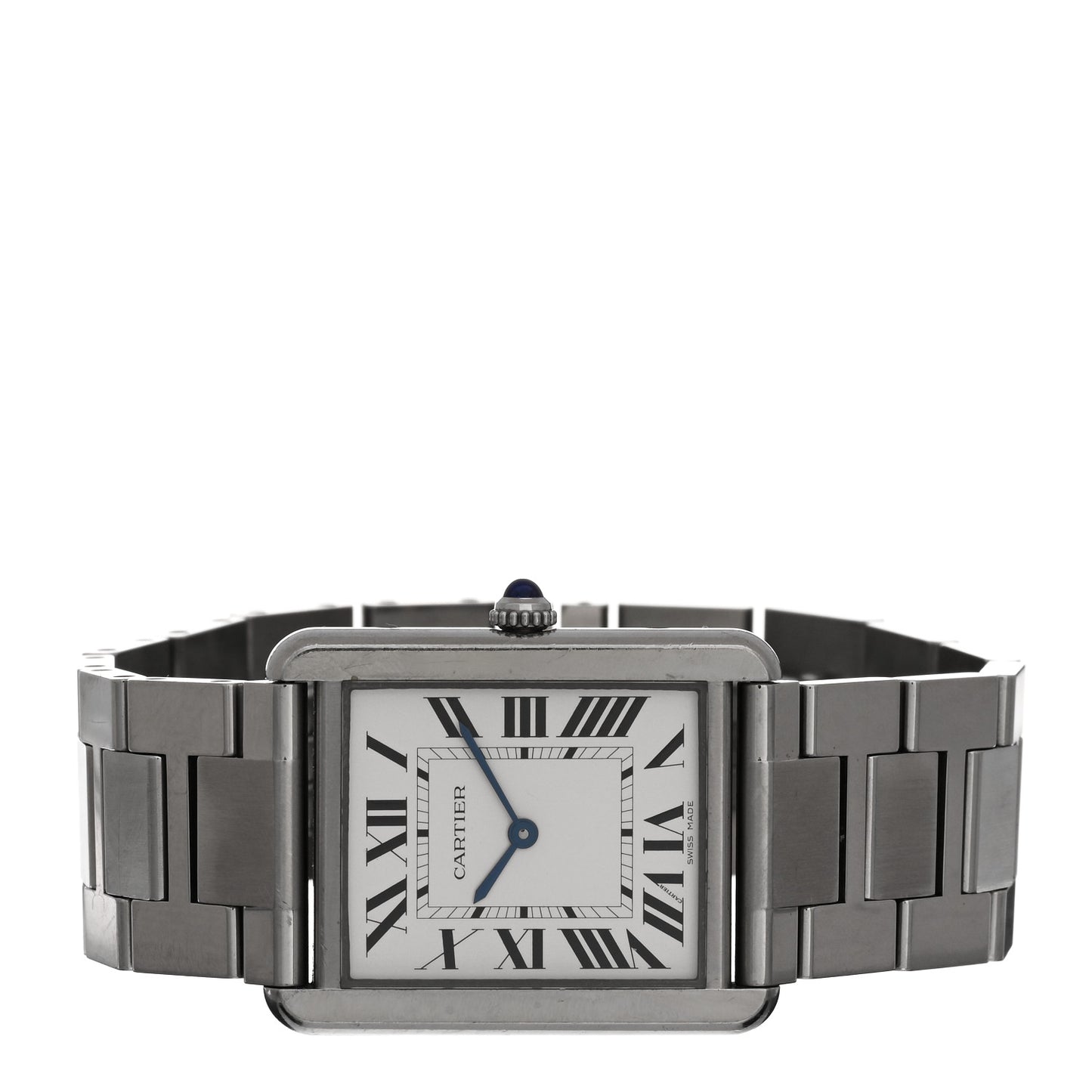 Stainless Steel 27mm Tank Solo Quartz Watch