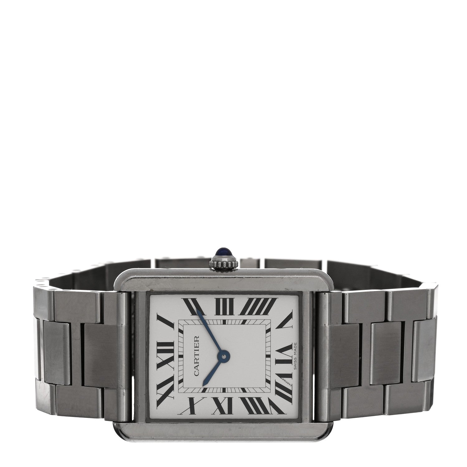 Cartier Stainless Steel 27mm Tank Solo Quartz Watch 2 of 5