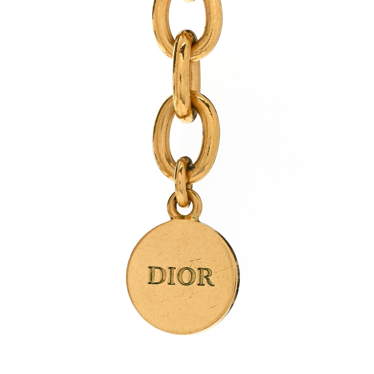 Metal Danseuse Etoile Chain Choker Necklace Gold