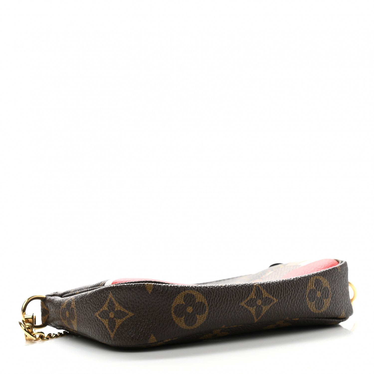 Louis Vuitton Monogram 2018 Christmas Animation Mini Cats Pochette Accessories 4 of 7