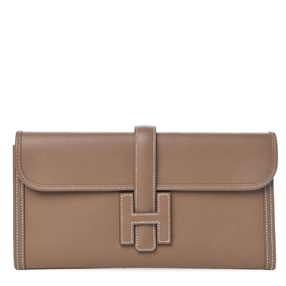 Hermes Swift Jige Elan 29 Clutch Etoupe 1 of 7