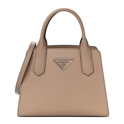Prada Saffiano Cuir Small Top Handle Tote Cammeo 1 of 10