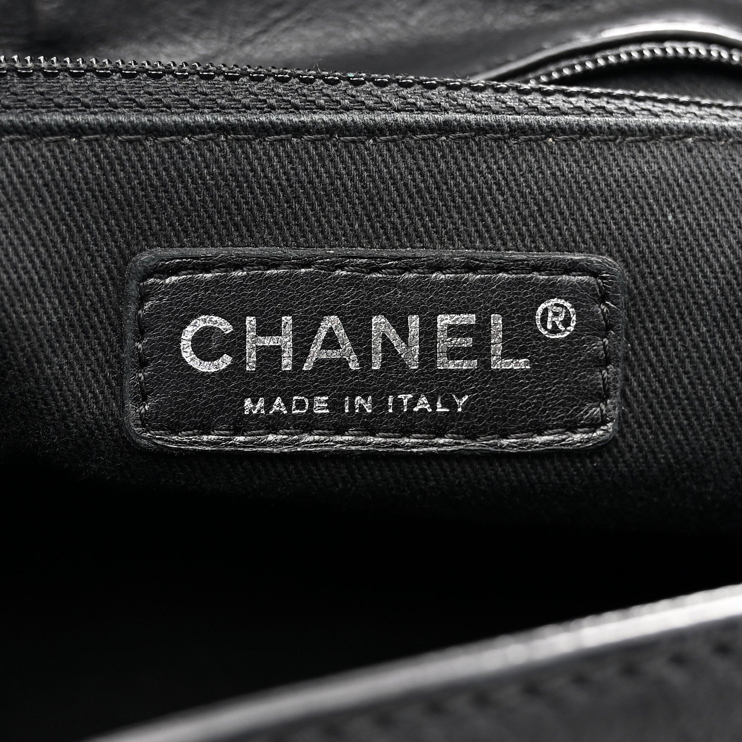 Chanel Calfskin Diamond Stitch Accordion Flap Black 6 of 12