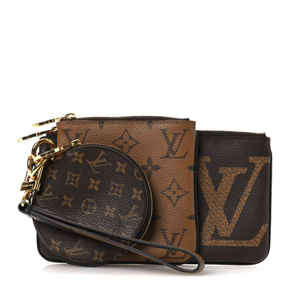 Louis Vuitton Reverse Monogram Giant Trio Pouch 1 of 6