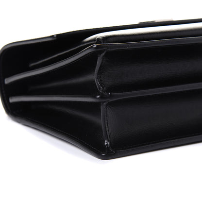 Saint Laurent Calfskin Medium Monogram Sunset Black 8 of 9