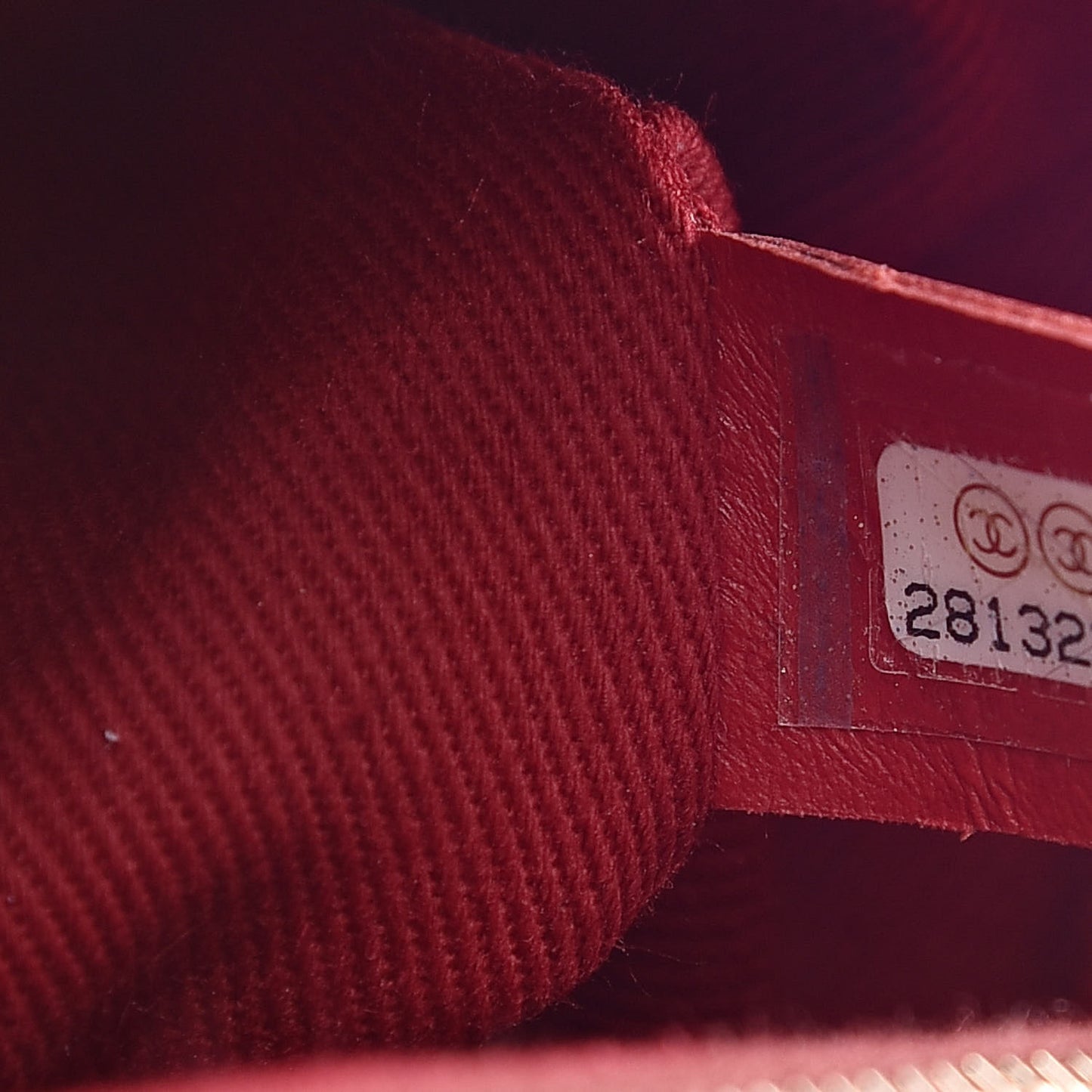 Caviar Lizard Embossed Quilted Small Coco Handle Flap Red