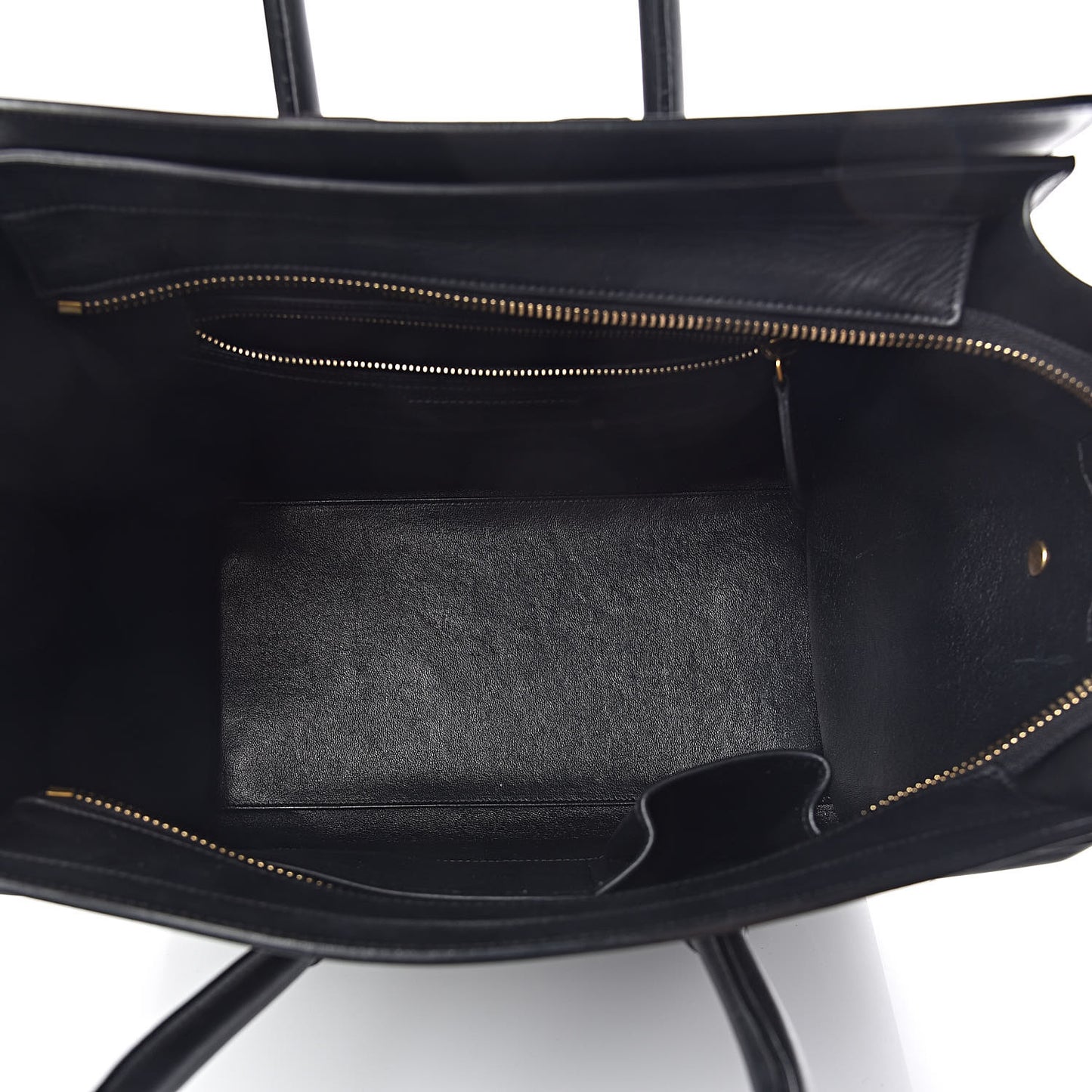 Smooth Calfskin Mini Luggage Black