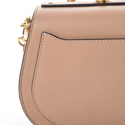 Chloe Calfskin Suede Small Nile Bracelet Bag Biscotti Beige 9 of 9