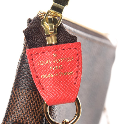 Louis Vuitton Damier Ebene 2016 Christmas Animation Mini Pochette Accessories 6 of 10