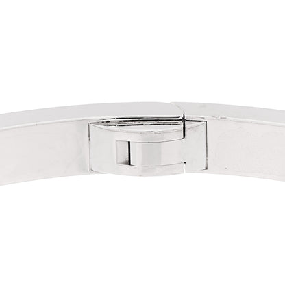 Cartier 18K White Gold 10 Diamond Small LOVE Bracelet 17 9 of 10