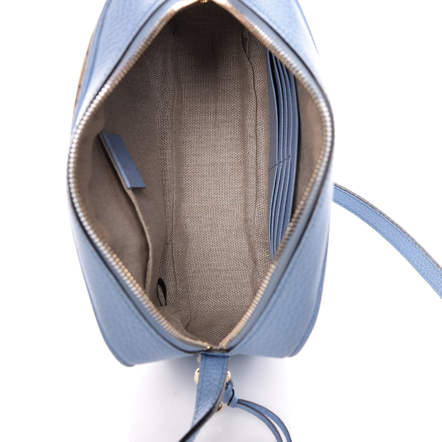 Gucci Monogram Mini Bree Messenger Bag Beige Mineral Blue 5 of 15