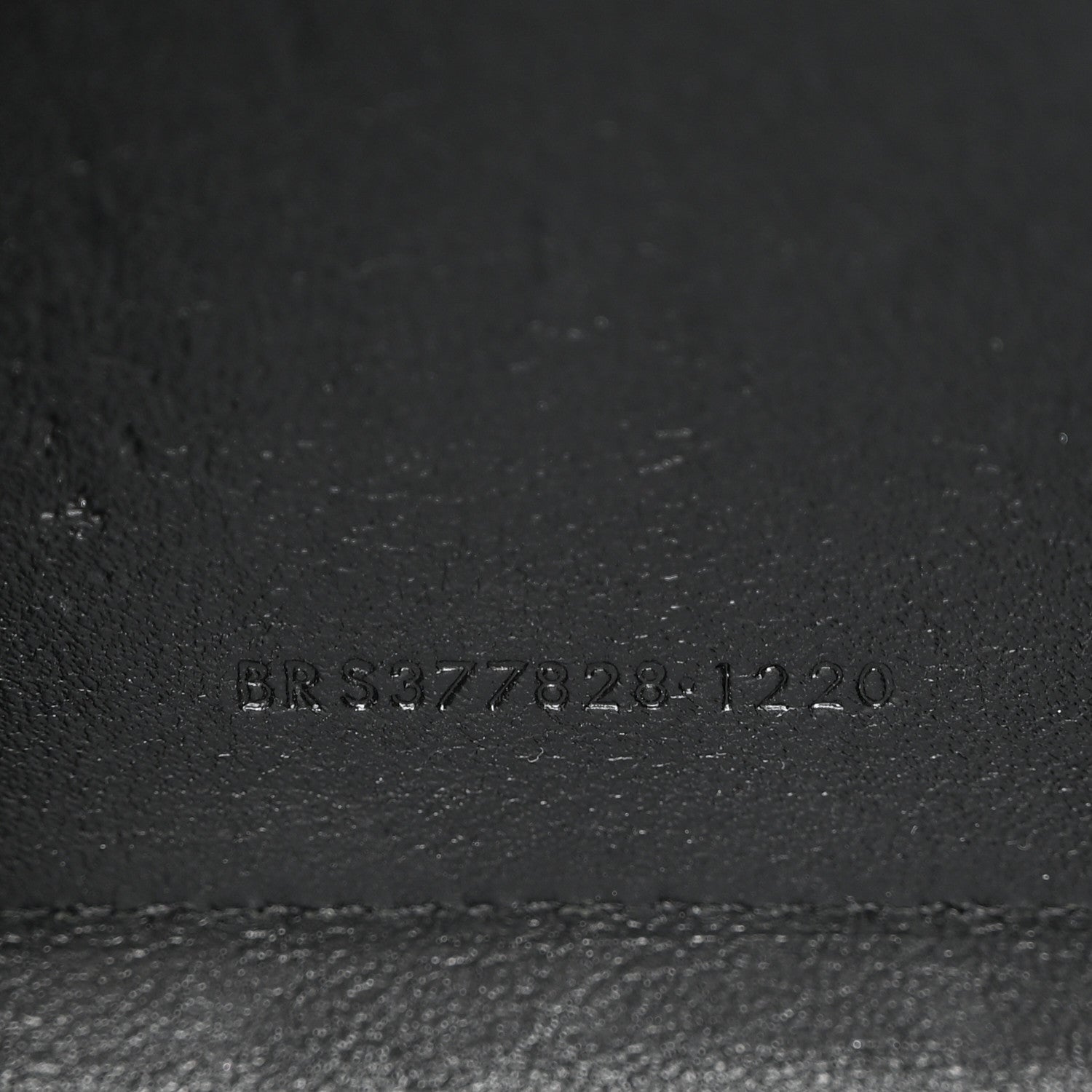 Saint Laurent Grain De Poudre Matelasse Chevron Monogram Chain Wallet Black 7 of 10