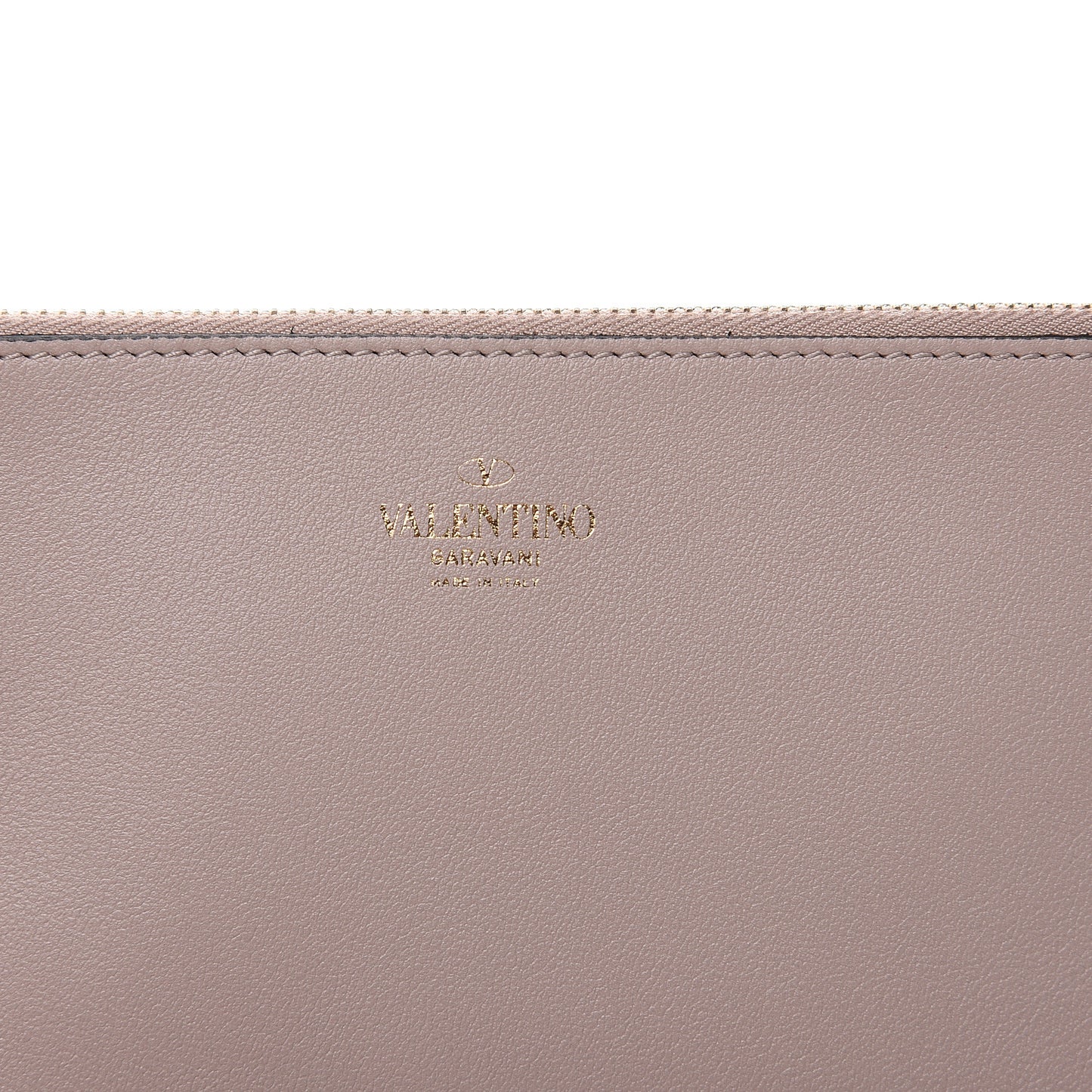 Nappa Rockstud Clutch Poudre