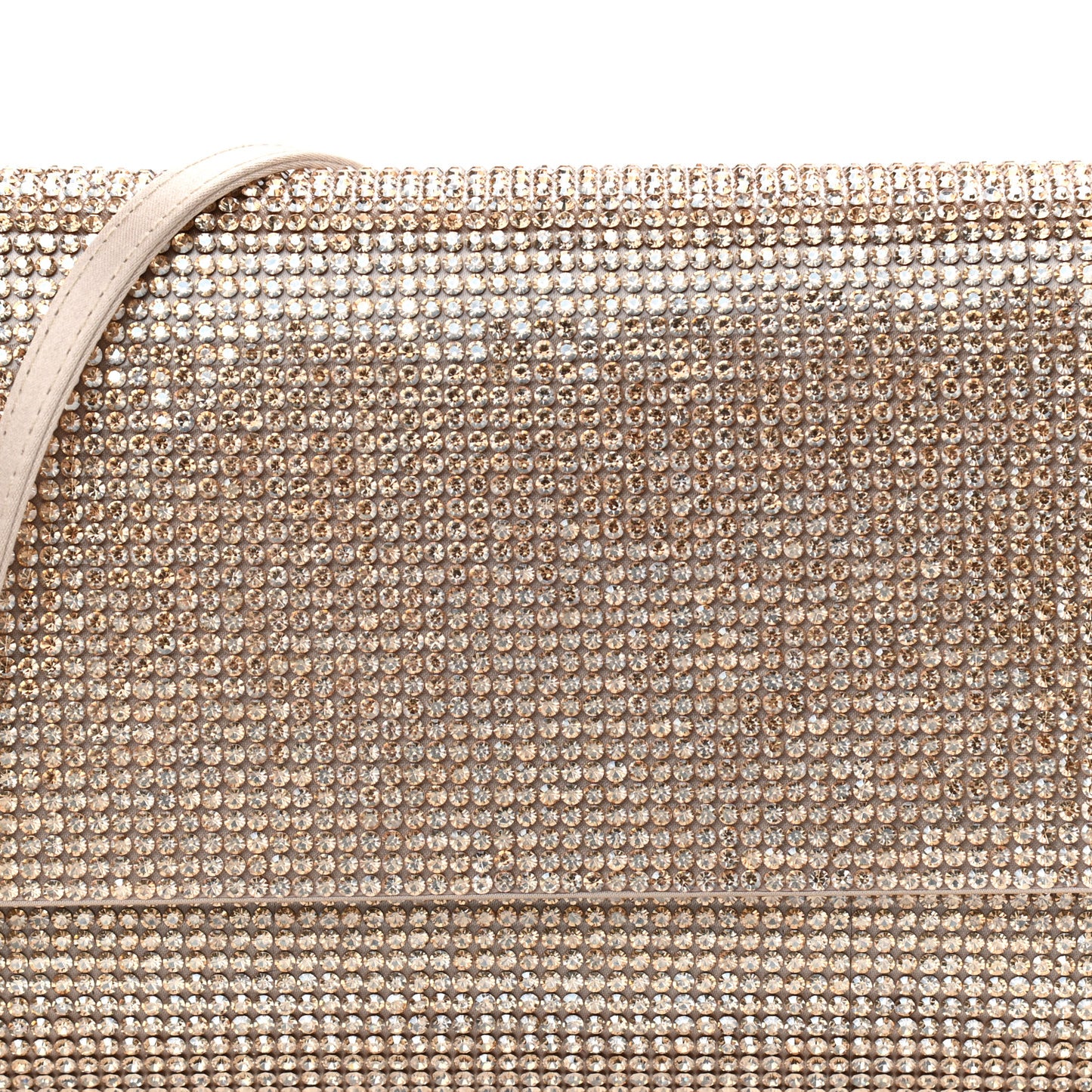 Swarovski Crystal Fizzy Clutch Champagne