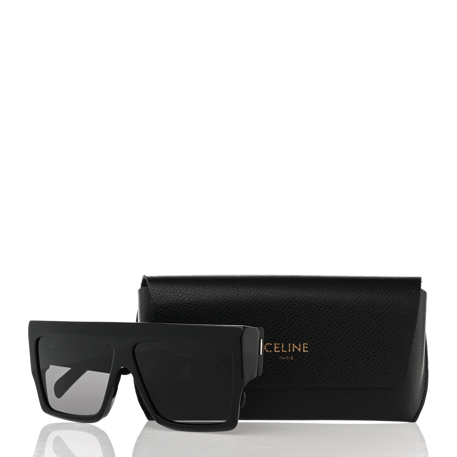 Celine Rectangular Sunglasses CL400921 Black 7 of 7