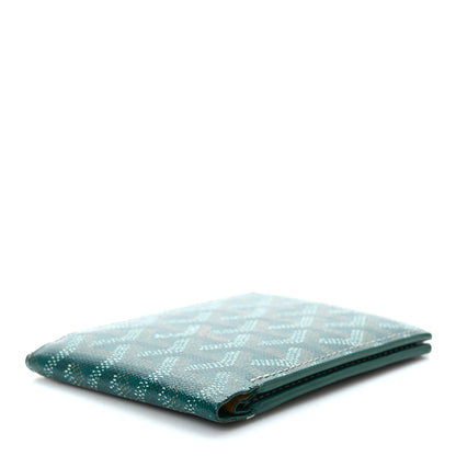 Goyard Goyardine Bi-Fold Victoire PM Wallet Green 4 of 6