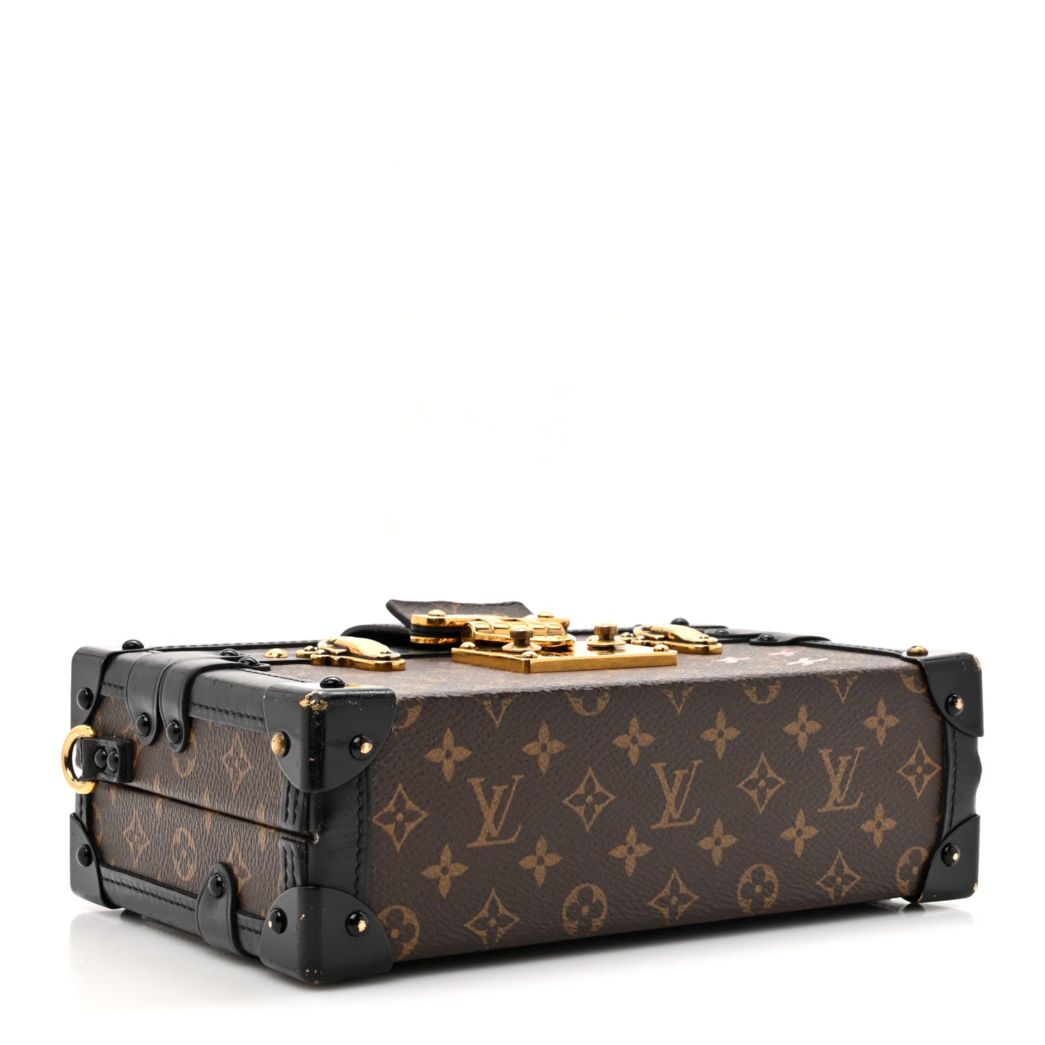 Louis Vuitton Monogram Petite Malle Black 4 of 14