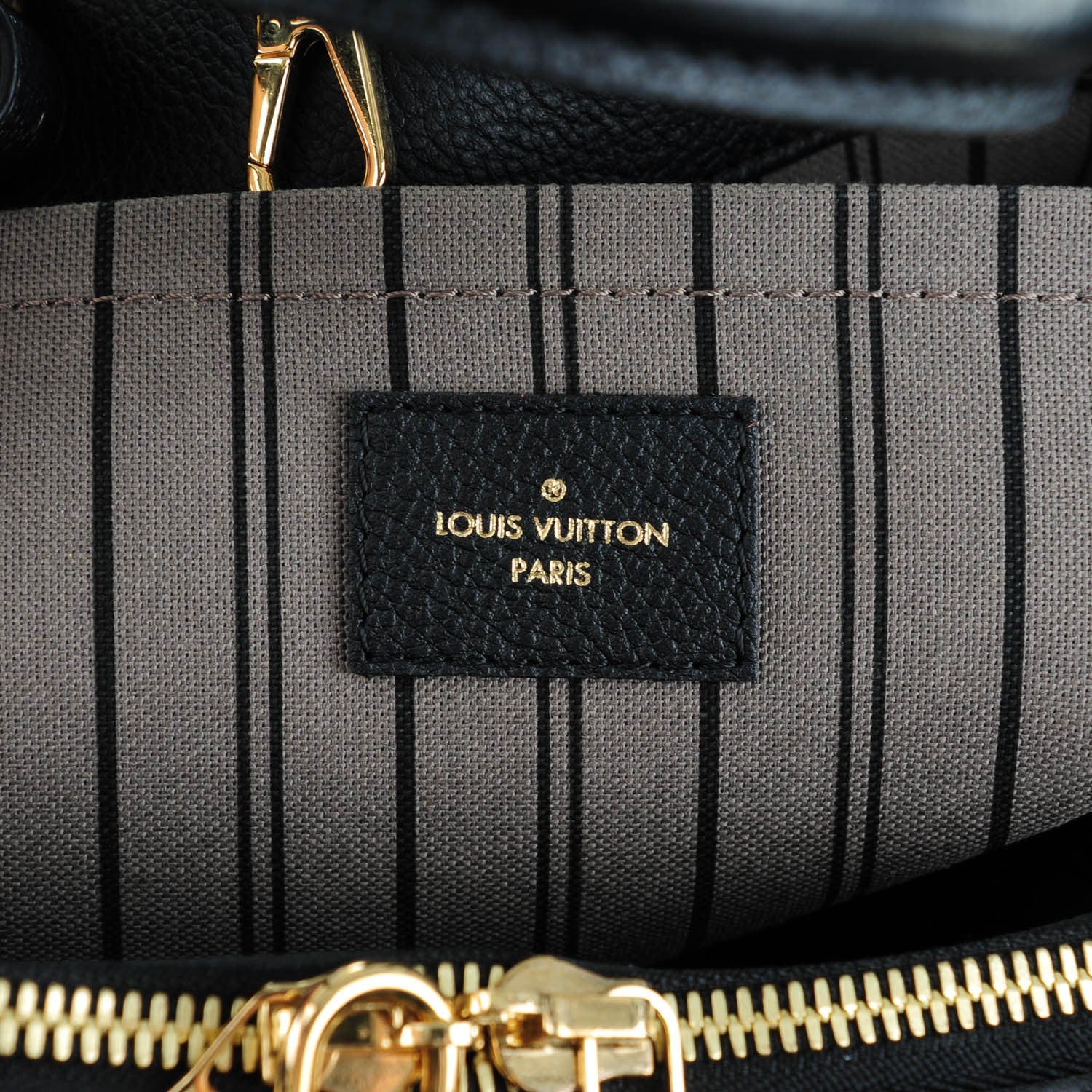 Louis Vuitton Empreinte Montaigne GM Black 6 of 8