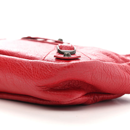 Balenciaga Agneau Porte Toilette Makeup Clutch Rouge Cardinal 9 of 9