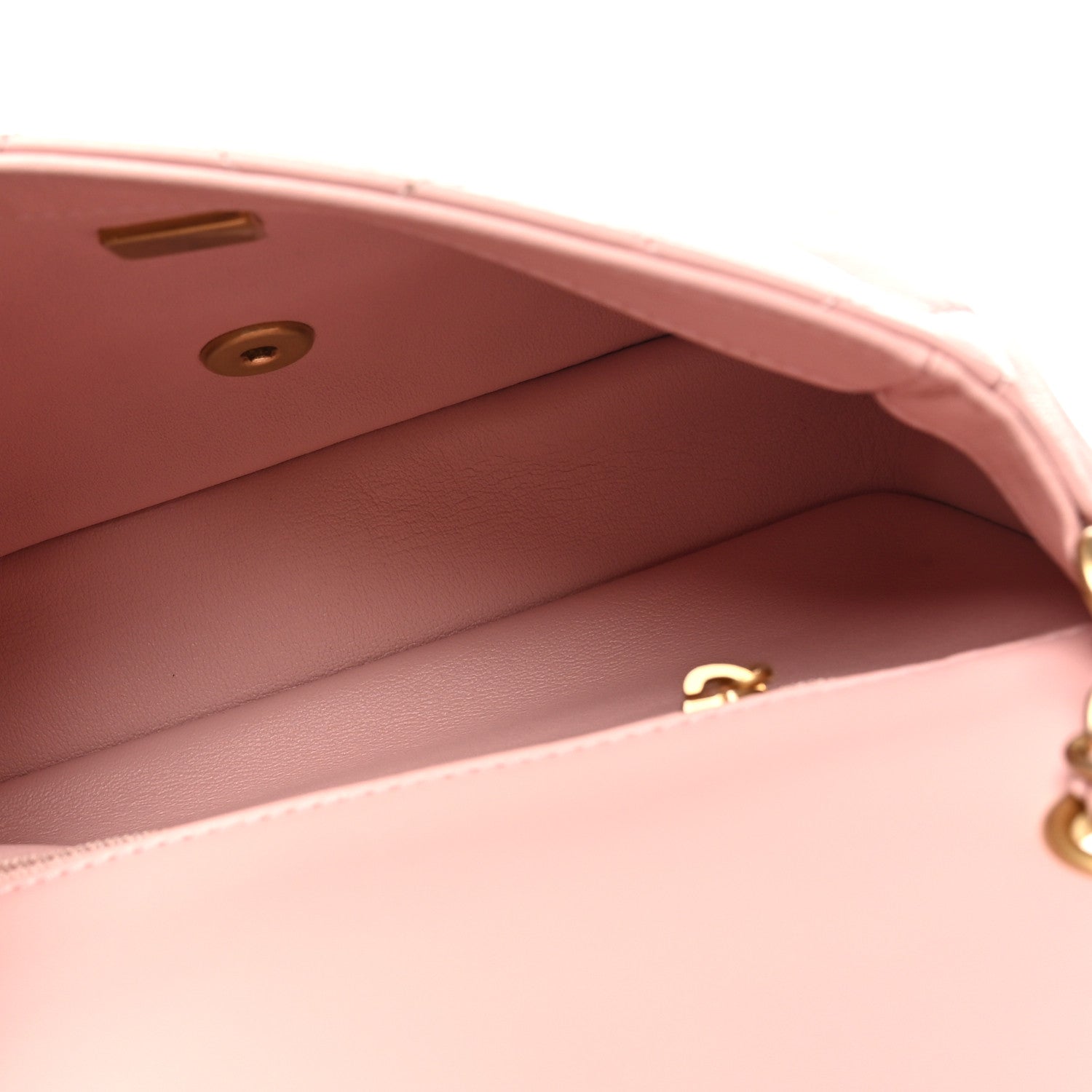 Chanel Lambskin Quilted Mini Heart Charms Flap Light Pink 5 of 10