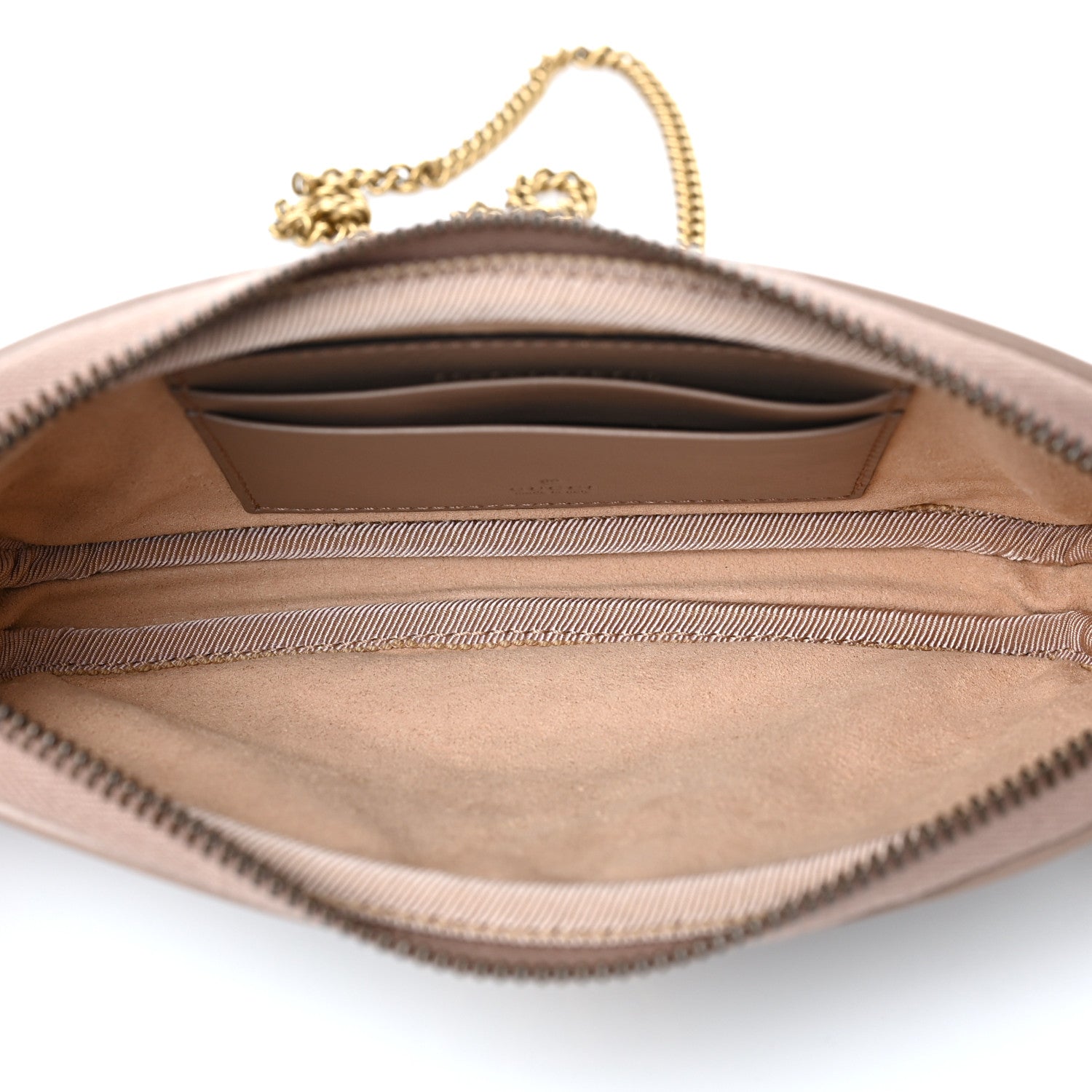 Gucci Calfskin Matelasse Mini GG Marmont Chain Crossbody Bag Porcelain Rose 5 of 10