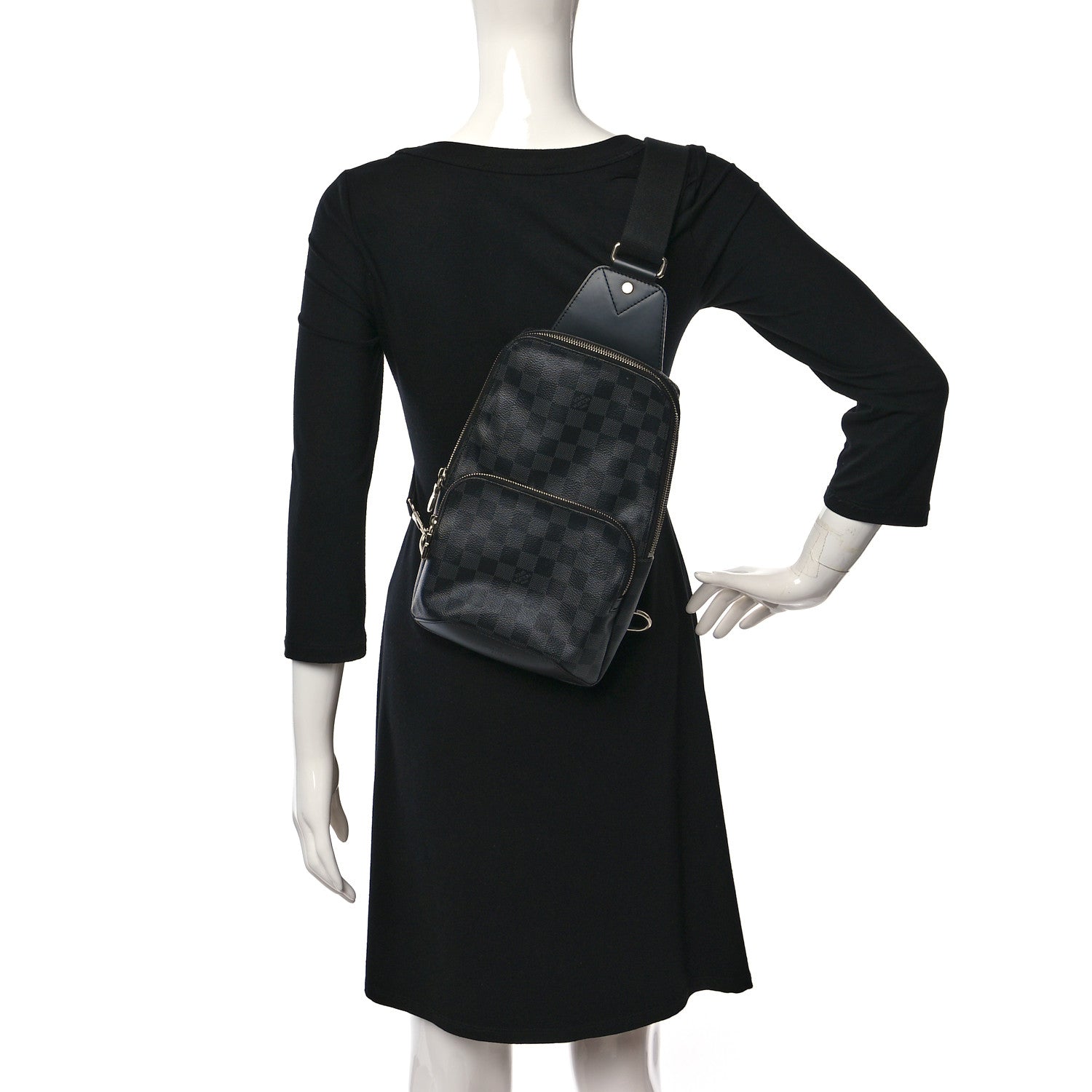 Louis Vuitton Damier Graphite Avenue Sling Backpack 2 of 8