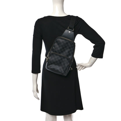 Louis Vuitton Damier Graphite Avenue Sling Backpack 2 of 8