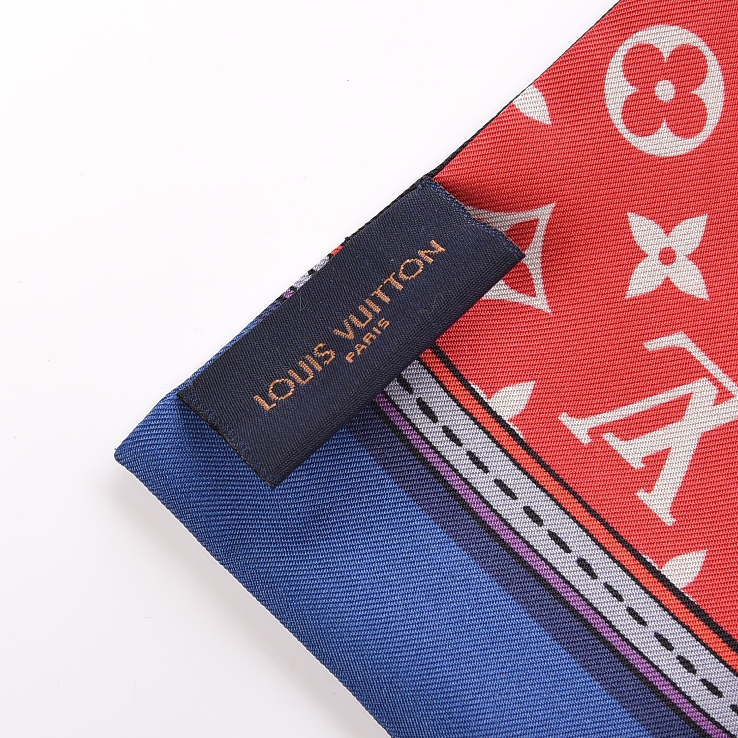 Louis Vuitton Silk Monogram Superstition Bandeau Black 5 of 6