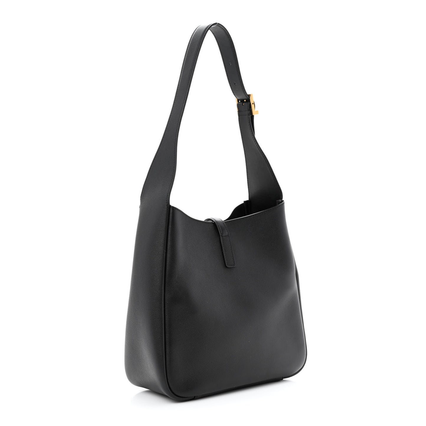 Smooth Calfskin Small Le 5 A 7 Soft Hobo Black