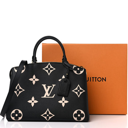 Louis Vuitton Empreinte Monogram Giant Grand Palais Black Beige 9 of 9