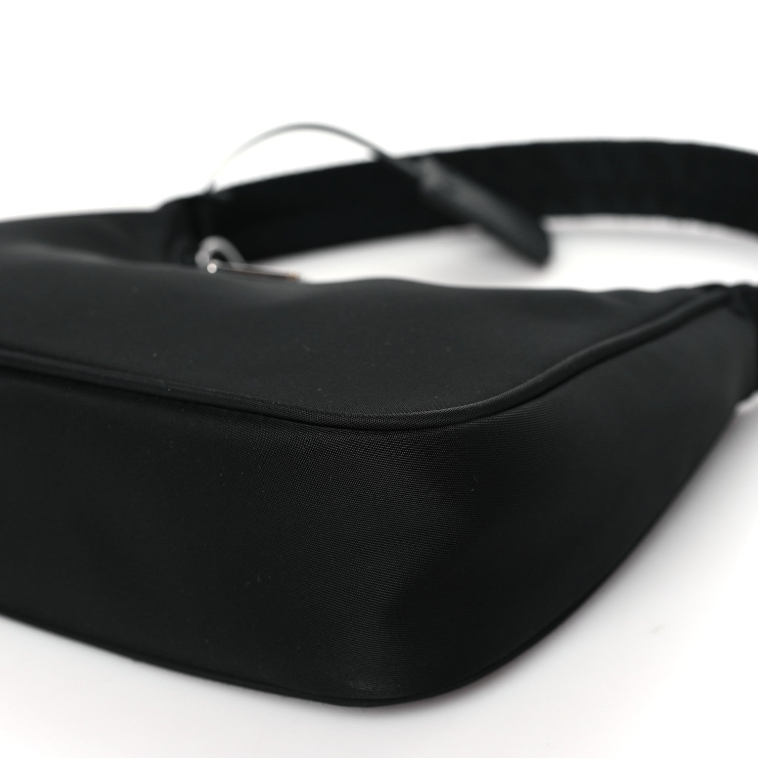 Prada Tessuto Nylon Mini Re-Edition 2000 Bag Black 10 of 10