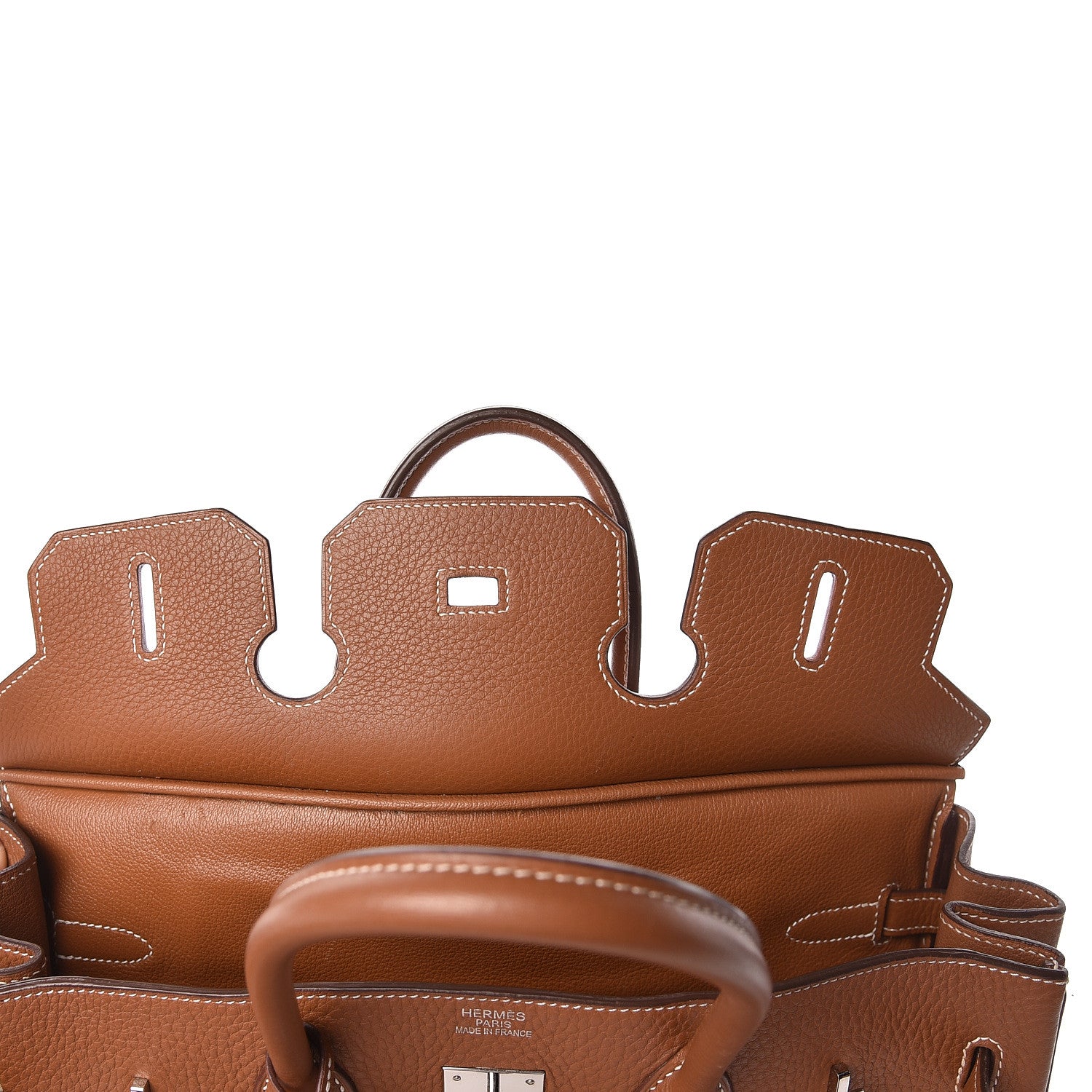 Hermes Taurillon Clemence Birkin 35 Gold 26 of 31