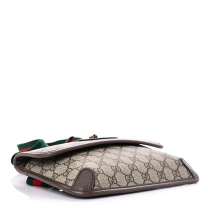 Gucci GG Supreme Monogram Neo Vintage Web Belt Bag Brown 4 of 11