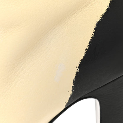 Chanel Calfskin CC High Boots 37.5 Dark White Black 9 of 9