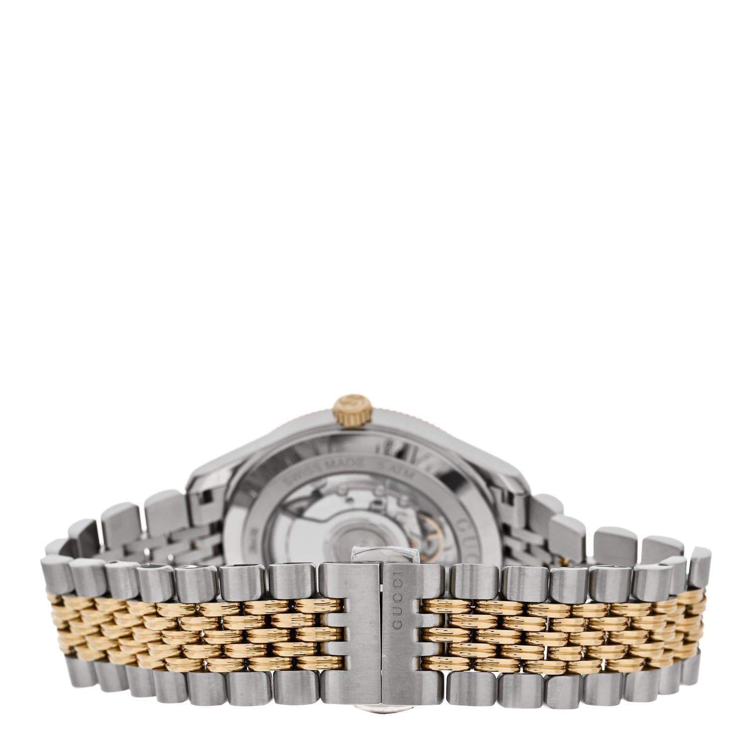 Gucci Stainless Steel 40mm G-Timeless Two Tone Charm Automatic Watch 4 of 5